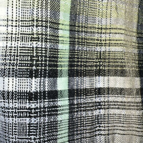 Woolrich Vintage 80/90s Womens 10 Rayon Blend Check Shorts Pockets Colorful - Picture 6 of 10